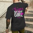 Las Vegas Girls Trip 2024 Girls Vegas Birthday Squad Men's T-shirt Back Print Gifts for Him