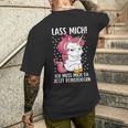 Lass Mich Ich Muss Mich Da Jetzt Reinsteiger Unicorn T-Shirt mit Rückendruck Geschenke für Ihn