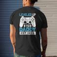 I Leveled Up To Daddy Est 2022 Soon To Be Dad 2022 Ver2 Mens Back Print T-shirt Gifts for Him