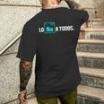 Lo Sodio A Todos Los Odio A Todos Camiseta Hombre Estampado Espalda Regalos para él