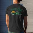 Loads Of Luck St Patty's Day Vintage Pickup Truck Mens Back Print T-shirt Gifts for Him