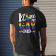 I Love My Gay Dad Lgbtq Pride Father's Day Mens Back Print T-shirt Gifts for Him
