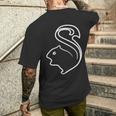 I Love Squirrel T-Shirt mit Rückendruck Geschenke für Ihn