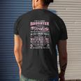 I Am A Lucky Daughter I Have Crazy Dad Mens Back Print T-shirt Gifts for Him