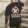 Lustige Bober Bóbr Kurwa Polnisch Kurwa Bober T-Shirt mit Rückendruck Geschenke für Ihn