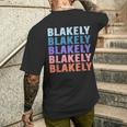 Lustiges Geschenk Name Blakely Personalisierterorname T-Shirt mit Rückendruck Geschenke für Ihn