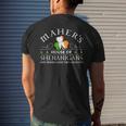 Maher House Of Shenanigans Irish Family Name Men's T-shirt Back Print Gifts for Him