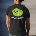 Mameshiba Edamame Bean Dog With Cute Grean Pea Men's T-shirt Back Print Funny Gifts