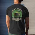 The Man The Myth The Brazilian Legend Dad Mens Back Print T-shirt Gifts for Him