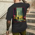 Futuristic Gifts, Cyberpunk City Shirts, Japanese Text Shirts, Futuristic Shirts, Cyberpunk Shirts, Human Shirts