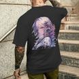 Manga Anime Esthétique Cyberpunk Techwear Harajuku T-shirt imprimé au dos Cadeaux pour lui