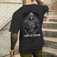 I May Be Stupid Cringe Skeleton Men's T-shirt Back Print Gifts for Him
