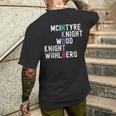 Mcintyre Knight Wood Knight Wahlberg Men's T-shirt Back Print Gifts for Him