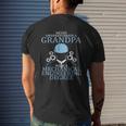 Mechanical Engineering Grandpa Never Underestimate Mens Back Print T-shirt Gifts for Him