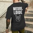 Meddl Loide Ehrenhaider T-Shirt mit Rückendruck Geschenke für Ihn