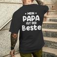 Mein Papa Ist Der Beste S T-Shirt mit Rückendruck Geschenke für Ihn