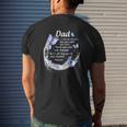 In Memory Of Dad I Will Feel You In My Heart Forever Father's Day Mens Back Print T-shirt Gifts for Him