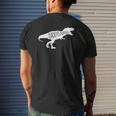 Mens Baby Announcement For Dad Daddysaurus Mens Back Print T-shirt Gifts for Him