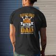 Mens Bowling Dad Bowler Bowling Dad Mens Back Print T-shirt Gifts for Him