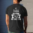 Mens If Dada Can't Fix It No One Can India Indian Grandpa Mens Back Print T-shirt Gifts for Him
