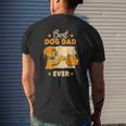 Mens Dogs And Dog Dad Best Friends Father Men Mens Back Print T-shirt Gifts for Him