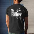 Mens The Father First Time Fathers Day New Dad Mens Back Print T-shirt Gifts for Him