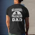 Mens My Favorite Hunting Partners Call Me Dad Deer Hunter Mens Back Print T-shirt Gifts for Him