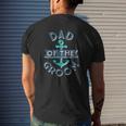 Mens Fun Nautical Wedding Favor Father Papa Dad Of The Groom Mens Back Print T-shirt Gifts for Him