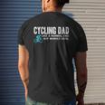 Mens Cycling Dad Wheely Cool Cyclist BikingShirt Mens Back Print T-shirt Gifts for Him