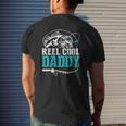 Mens Fishing Tee Vintage Reel Cool Daddy Mens Back Print T-shirt Gifts for Him