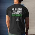 Mens Lawn Mowing Dad From Son Lawn Whisperer Mens Back Print T-shirt Gifts for Him