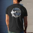 Mens Hunting Opa Father's Day For Dad Or Grandpa Hunter Mens Back Print T-shirt Gifts for Him