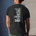 Mens Love More Than Duck Hunting Is Being A Dad Waterfowl Mens Back Print T-shirt Gifts for Him