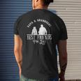 Mens Papa And Grandson Best Friends For Life Mens Back Print T-shirt Gifts for Him