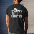 Mens The Pipefather Plumber Plumbing Pipefitter Drain Surgeon Mens Back Print T-shirt Gifts for Him Mens The Pipefather Plumber Plumbing Pipefitter Drain Surgeon Mens Back Print T-shirt Gifts for Him