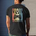 Mens Pregnancy Announcement Dad Level Unlocked Soon To Be Father Mens Back Print T-shirt Gifts for Him