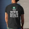 Mens Storecastle I'm A Nigerian Dad Father's Mens Back Print T-shirt Gifts for Him