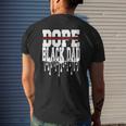 Mens Unapologetically Dope Black Dad Decor Graphic Mens Back Print T-shirt Gifts for Him