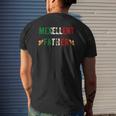 Mexellent Father Mexican Excellent Dad Father's Day Mens Back Print T-shirt Gifts for Him