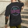 Mi Música Es Rock And Roll Let's Rock Sin Mangas Camiseta Hombre Estampado Espalda Regalos para él