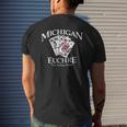 Michigan Euchre Cards Hoodie Mens Back Print T-shirt Gifts for Him