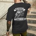 Mir Reicht's Ich Geh Motorcycle Fahren Cool Biker Saying S T-Shirt mit Rückendruck Geschenke für Ihn