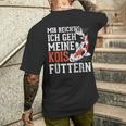 Mir Reicht's Kois Feeding Fish Aquarium Koi T-Shirt mit Rückendruck Geschenke für Ihn