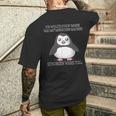 Was Mit Menschen Machen Schubsen Would Toll I Evil Penguin T-Shirt mit Rückendruck Geschenke für Ihn
