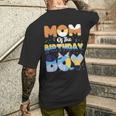 Mom And Dad Birthday Boy Dog Family Matching Men's T-shirt Back Print Gifts for Him