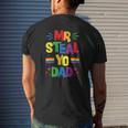 Mr Steal Yo Dad Cute Gay Pride Stuff Flag Aesthetic Mens Back Print T-shirt Gifts for Him