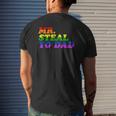 Mr Steal Yo Dad Gay Pride Month Parade Steal Your Dad Mens Back Print T-shirt Gifts for Him