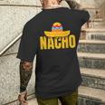 Nacho Mexican Sombrero T-Shirt mit Rückendruck Geschenke für Ihn