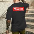 Name Marquez T-Shirt mit Rückendruck Geschenke für Ihn