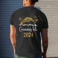 New Years Cruise 2024 Party Family Vacation Matching Men's T-shirt Back Print Gifts for Him